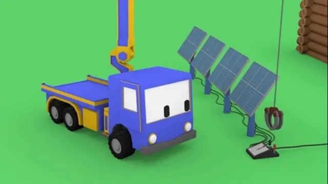 和迷你卡車學習-第125集 太陽能電池板