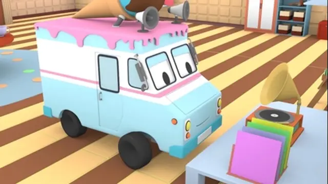 迷你卡車樂園-第66集 霜淇淋卡車失眠了