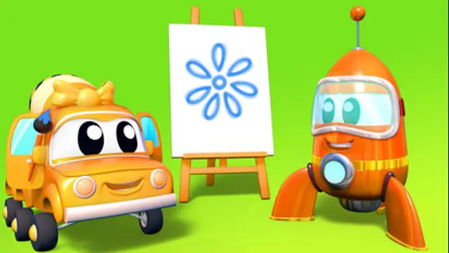 汽車城之汽車寶寶總動員-第23集 和汽車寶寶們一起畫畫